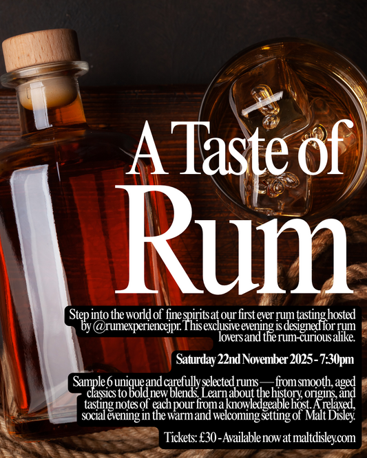 Rum Tasting Evening - Saturday 22nd November