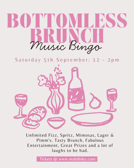 Bottomless Brunch Musical Bingo